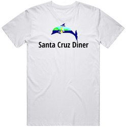 Santa Cruz Diner Favorite Restaurant T Shirt