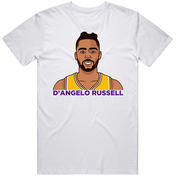 D'angelo Russell Portrait T Shirt
