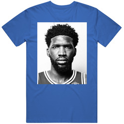 Joel Embiid Bw Portrait T Shirt