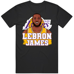 Lebron James Player Cartoon T Shirt