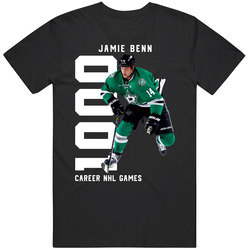 Jamie Benn 1000 Career Games T Shirt