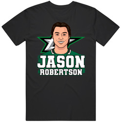 Jason Robertson Player Protrait T Shirt