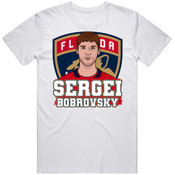 Sergei Bobrovsky Player Protrait T Shirt