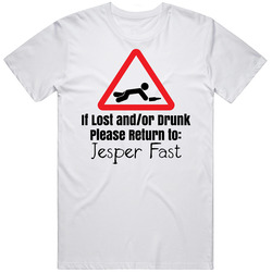 If Lost Or Drunk Return To Jesper Fast T Shirt