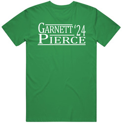 Kevin Garnett Paul Pierce For President '24 Boston Basketball Fan