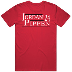 Michael Jordan Scottie Pippen For President '24 Chicago Basketbal