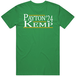 Gary Payton Shawn Kemp For President '24 Seattle Basketball Fan T