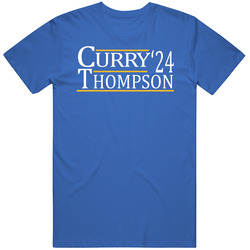 Stephen Curry Klay Thompson For President '24 Golden State Basket