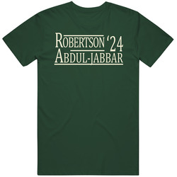 Oscar Robertson Kareem Adbul-jabbar For President '24 Milwaukee B