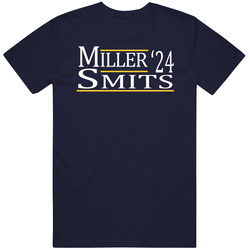 Reggie Miller Rik Smits For President '24 Indiana Basketball Fan 