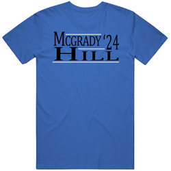 Tracy Mcgrady Grant Hill For President '24 Orlando Basketball Fan
