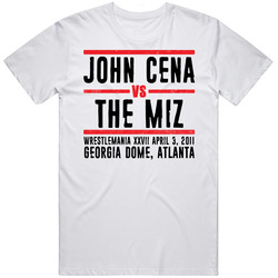 John Cena Vs The Miz Retro Look T Shirt