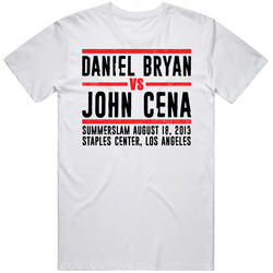 Daniel Bryan Vs John Cena Summerslam Retro Look T Shirt