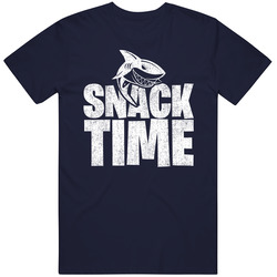 Snack Time Shark Week Funny Cute Tv Fan T Shirt