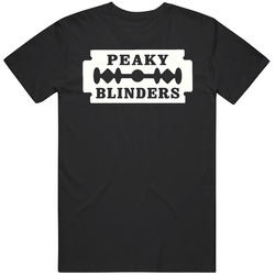 Peaky Blinders Razor Tv Bbc Logo Fan T Shirt