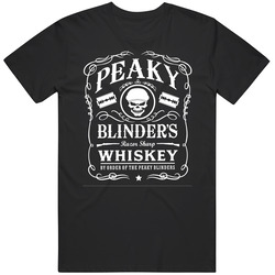 Peaky Blinders Whiskey Jack Parody Tv Bbc Logo Fan T Shirt