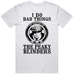 I Do Bad Things By Order Of The Peaky Blinders Circle Crest Tv Bbc Log