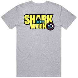 Shark Week 30 Tv Marathon Discovery T Shirt