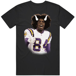 Randy Moss Horns Football Wide Receiver Sports Fan T Shirt