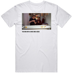 S03e21 The One With A Chick And A Duck Friends Tv Show Fan T Shirt