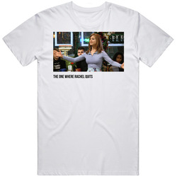 S03e10 The One Where Rachel Quits Friends Tv Show Fan T Shirt