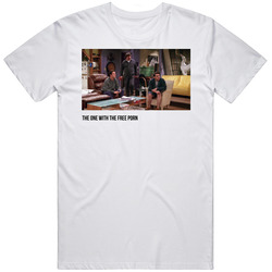 S04e17 The One With The Free Porn Friends Tv Show Fan T Shirt