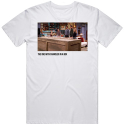S04e08 The One With Chandler In A Box Friends Tv Show Fan T Shirt