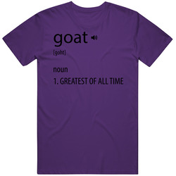 Goat Noun Greatest Of All Time Dictionary Definition T Shirt