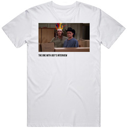 S08e19 The One With Joey's Interview Friends Tv Show Fan T Shirt