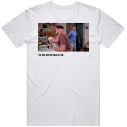 S10e02 The One Where Ross Is Fine Friends Tv Show Fan T Shirt
