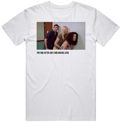 S10e01 The One After Joey And Rachel Kiss Friends Tv Show Fan T Shirt
