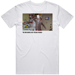 S10e13 The One Where Joey Speaks French Friends Tv Show Fan T Shirt