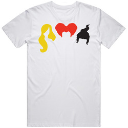 The Sanderson Sisters Hocus Pocus Silhoutte Halloween Movie T Shirt