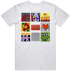 Keith Haring Art Paintings Cute Trendy Artsy T Shirt Keith Haring Art Paintings Cute Trendy Artsy T Shirt