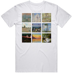 Claude Monet Art Paintings Cute Trendy Artsy T Shirt Claude Monet Art Paintings Cute Trendy Artsy T Shirt