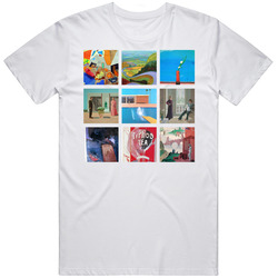 David Hockney Art Paintings Cute Trendy Artsy T Shirt David Hockney Art Paintings Cute Trendy Artsy T Shirt