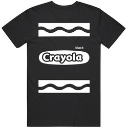 Crayola Black Crayon Halloween Costume Cute Funny T Shirt Crayola Black Crayon Halloween Costume Cute Funny T Shirt