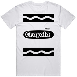 Crayola White Crayon Halloween Costume Cute Funny T Shirt Crayola White Crayon Halloween Costume Cute Funny T Shirt
