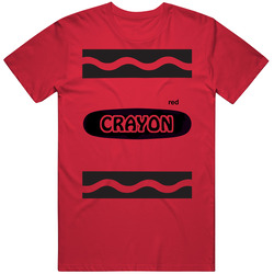 Red Crayon Halloween Costume Cute Funny T Shirt Red Crayon Halloween Costume Cute Funny T Shirt