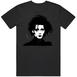 Edward Scissorhands Silhouette Spooky Halloween T Shirt Edward Scissorhands Silhouette Spooky Halloween T Shirt