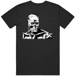 Terminator Silhouette Spooky Halloween T Shirt Terminator Silhouette Spooky Halloween T Shirt