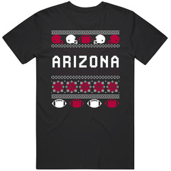 Arizona Football Ugly Christmas Sweater 8bit Pixel Art Fan T Shirt