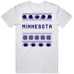 Minnesota Football Ugly Christmas Sweater 8bit Pixel Art Fan T Shirt