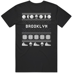 Brooklyn Basketball Ugly Sweater 8bbit Pixel Art T Shirt