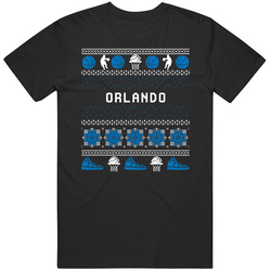 Orlando Basketball Ugly Sweater 8bbit Pixel Art T Shirt