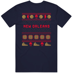 New Orleans Basketball Ugly Sweater 8bbit Pixel Art T Shirt