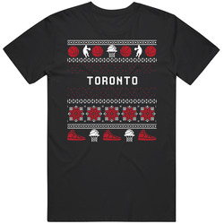 Toronto Basketball Ugly Sweater 8bbit Pixel Art T Shirt