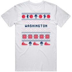 Washington Basketball Ugly Sweater 8bbit Pixel Art T Shirt