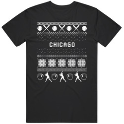 Chicago Ws Baseball Ugly Sweater 8bit Pixel Art Fan T Shirt