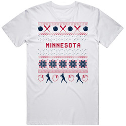 Minnesota Baseball Ugly Sweater 8bit Pixel Art Fan T Shirt